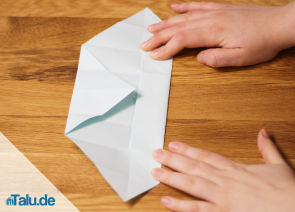 Origami-Schachtel falten