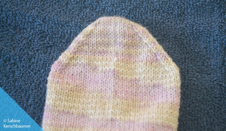 Sockenspitze stricken