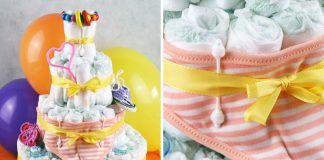 Windeltorte selber machen