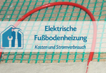 Elektrische Fußbodenheizung