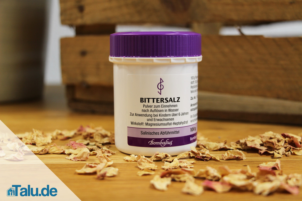 Badesalz mit Bittersalz