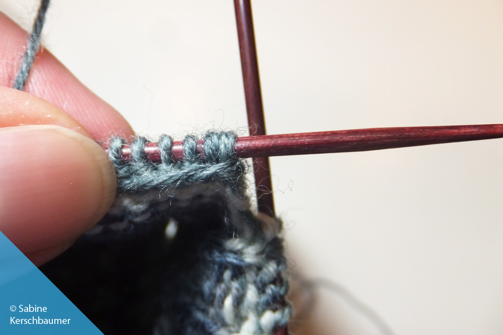Bumerangferse stricken