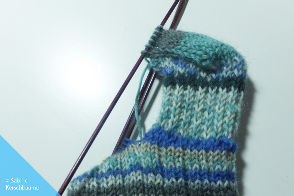 verstärkte Fersen stricken