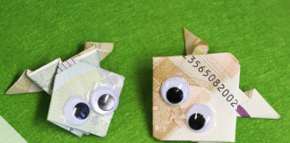 Frosch falten