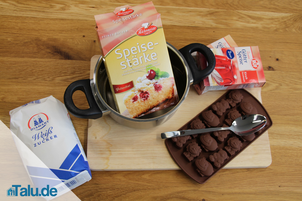 Gummibärchen aus Wackelpudding