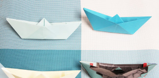 Papierboot falten