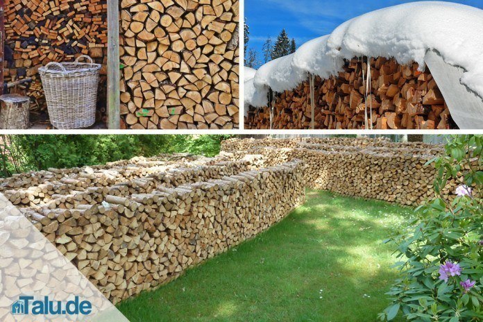 Holzunterstand bauen
