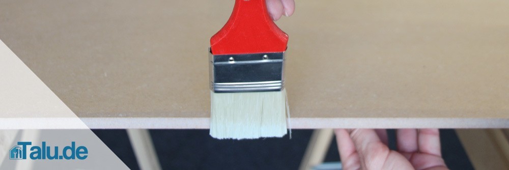 Mdf platten lackieren diy anleitung in 5 schritten talu.de Küche weiß hochglanz lackieren