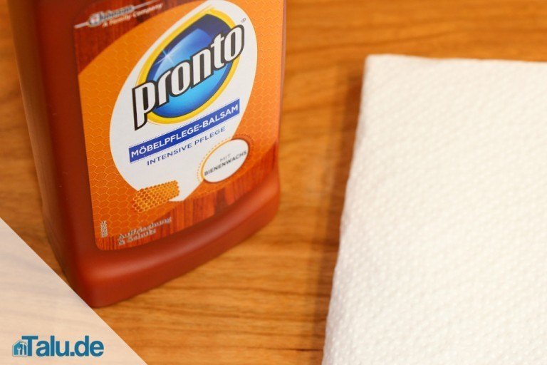 Parkett ausbessern - Kratzer und Dellen entfernen - Talu.de