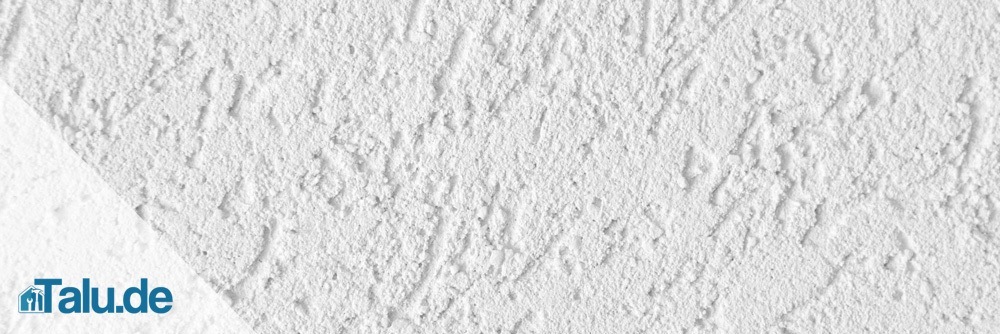 Beispiel - fertig verputzte Wand