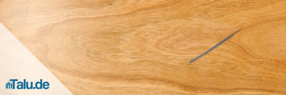 Leichte Beschädigungen können entfernt werden