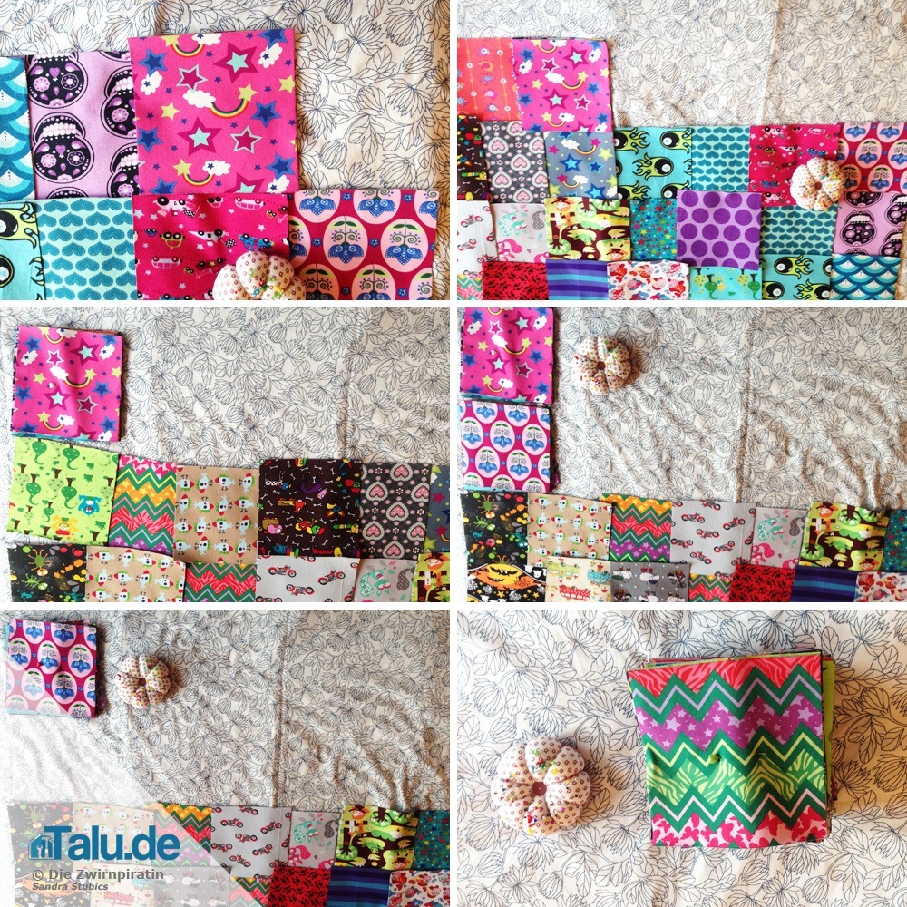 Patchworkdecke Nahen Kostenlose Diy Anleitung Talu De