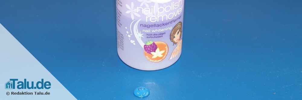 Nagellackentferner mit Aceton