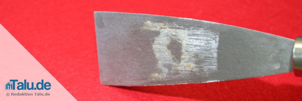Spachtel verwenden