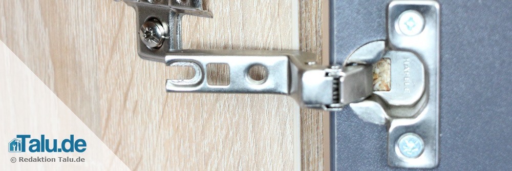 Topfband eindrücken