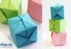 Origami Würfel falten