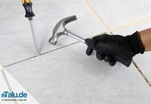 Bodenfliese entfernen