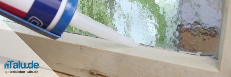 Alte Fenster richtig abdichten Anleitung Holz/PVC