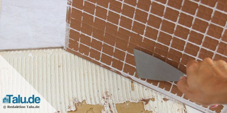 Fliesenkleber entfernen in wenigen Schritten - Talu.de