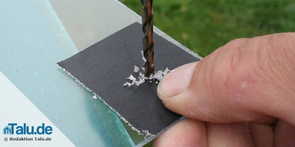 Plexiglas mit Klebeband