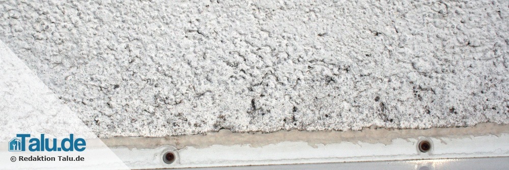 Schmutz an der Wand