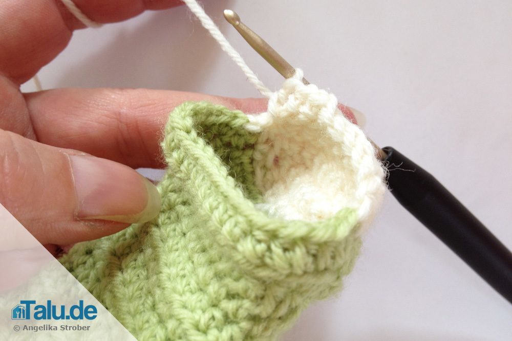 babysocken-haekeln-schaft