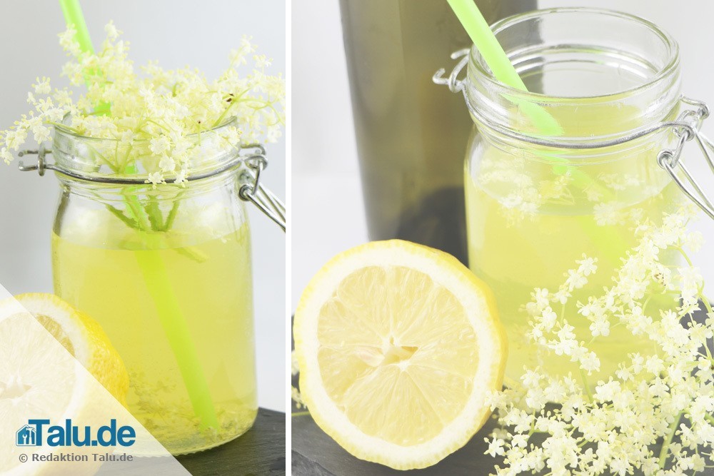 Holunderblüten-Limonade