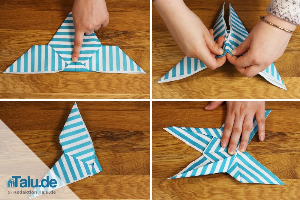 serviette-falten-schmetterling-8