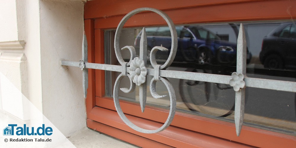 Schmuckgitter Kellerfenster