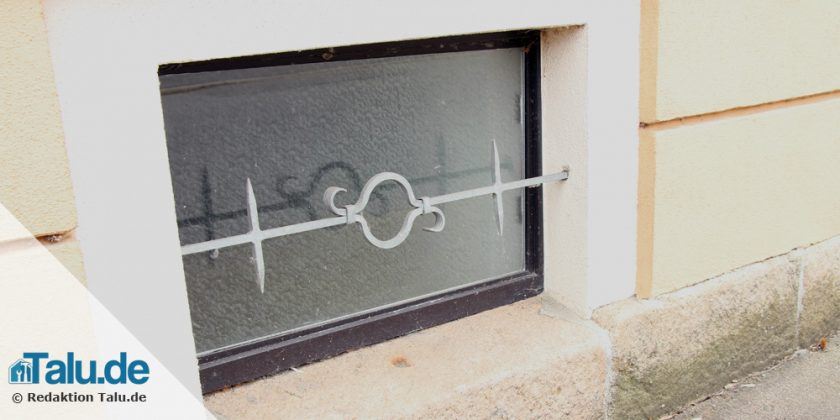 Einbruchsschutz: Kellerfenster sichern - so geht's! - Talu.de