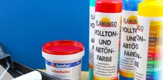 Latexfarbe überstreichen