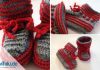 Babyschuhe stricken