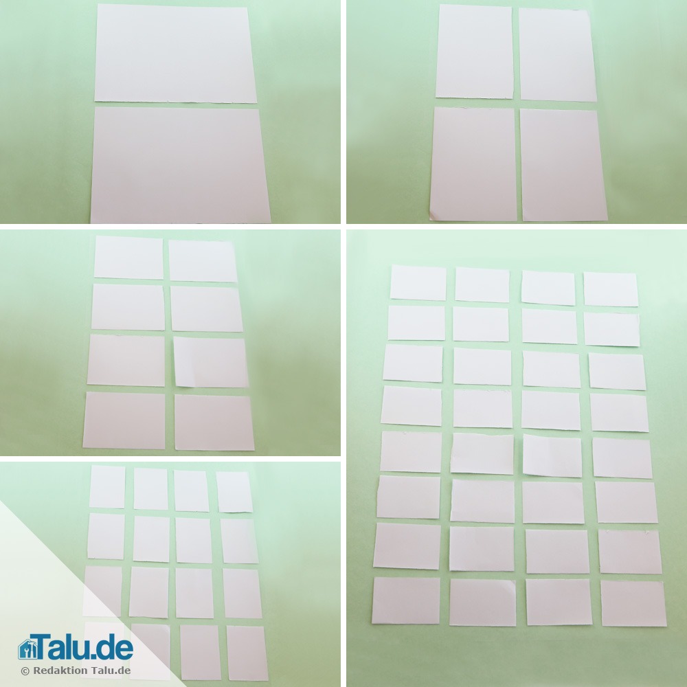 3D Origami Schwan falten