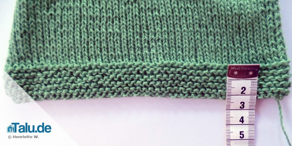 Babyjäckchen stricken
