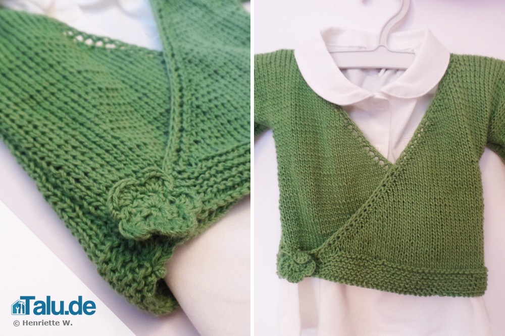 Babyjacke Stricken Diy Anleitung Talu De