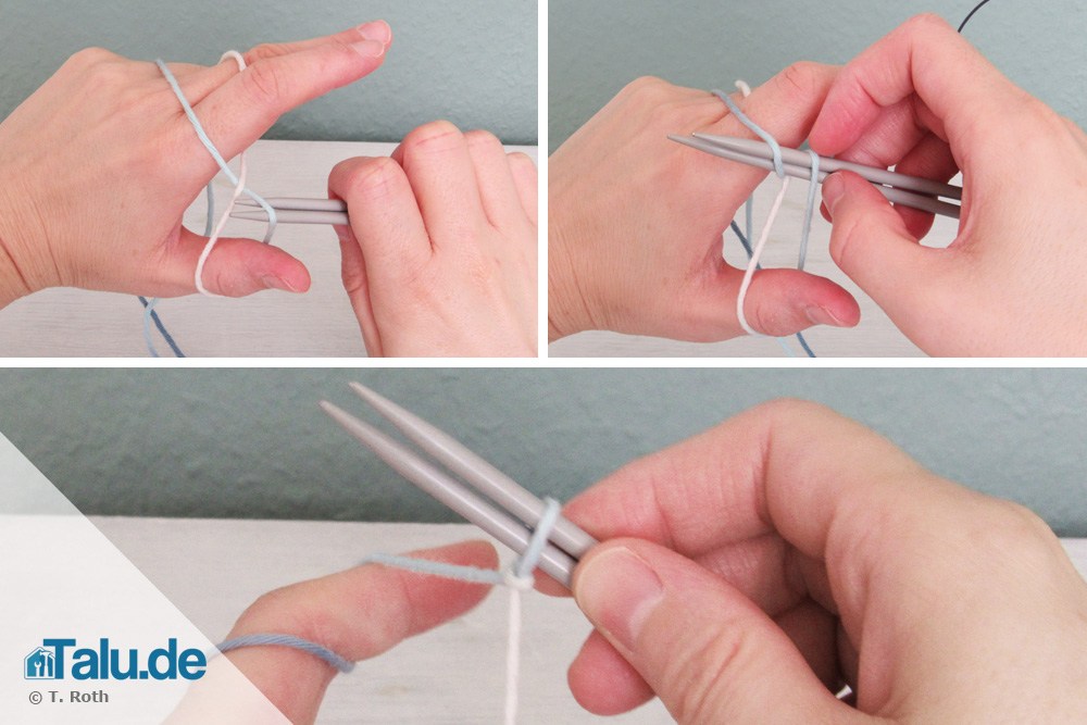 Kinderpulli stricken: der Anfang