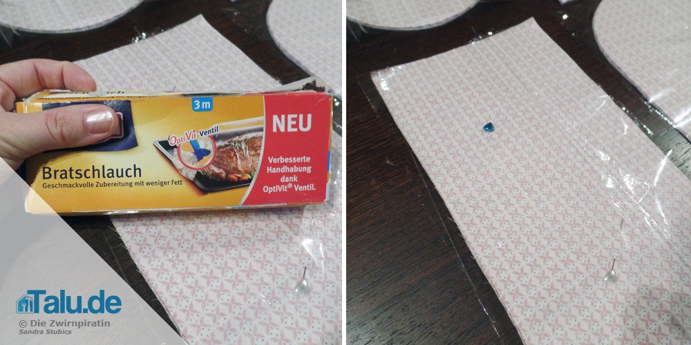 Bratschlauch zuschneiden