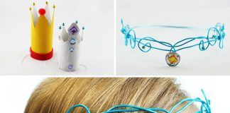 DIY-Krone und Tiara basteln
