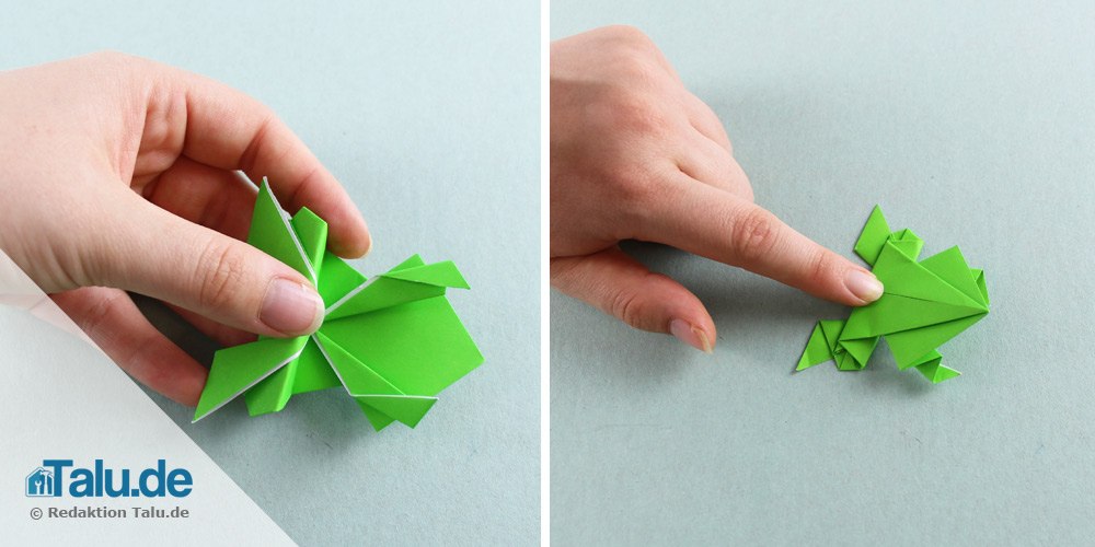 Origami Frosch