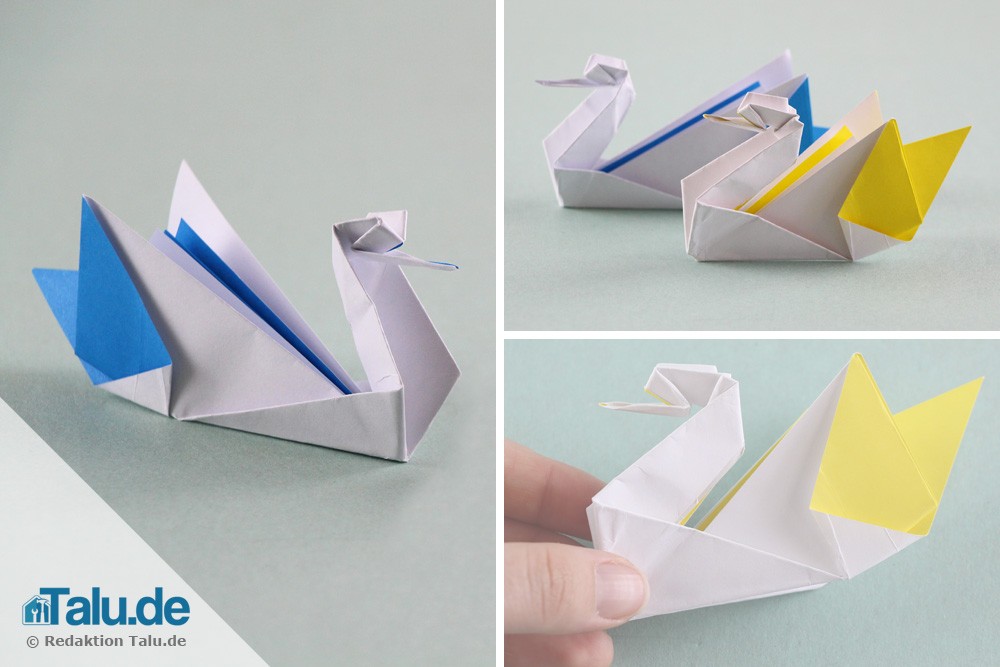 Origami Schwan