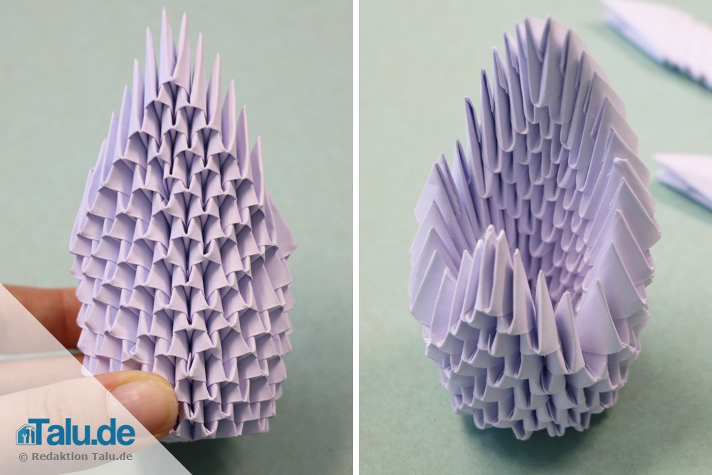 Tangrami Anleitung 3d Origami Schwan Falten Talude