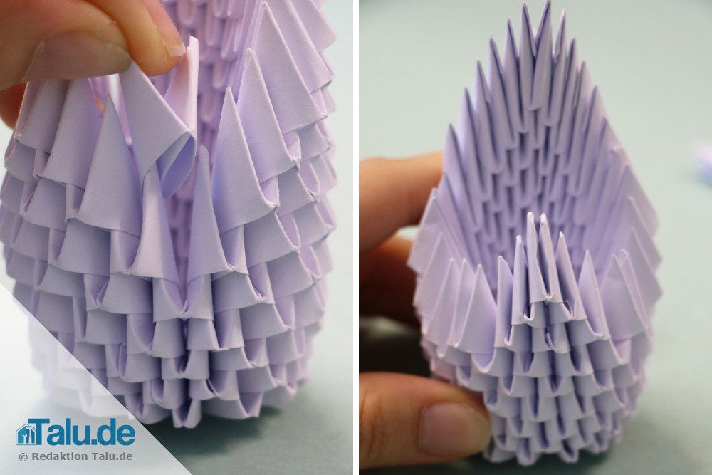 Tangrami Anleitung 3d Origami Schwan Falten Talude