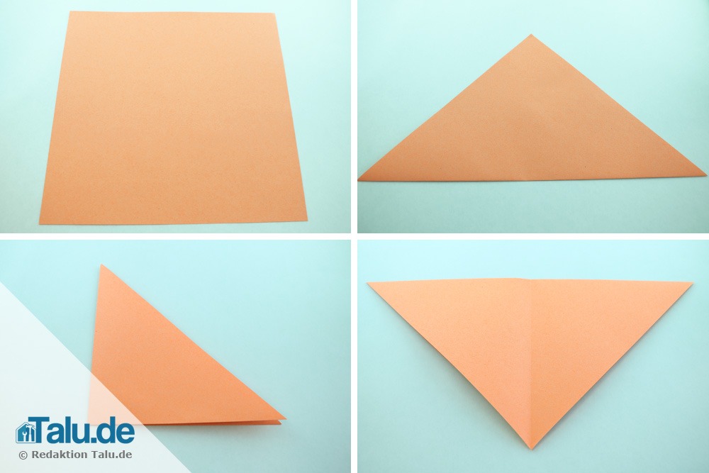 Origami Fisch Falten Aus Papier Einfache Anleitung Talude