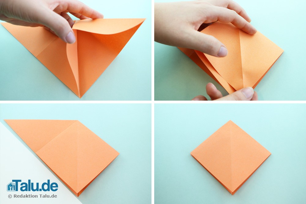 Origami Fisch falten