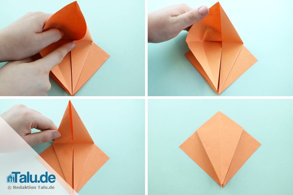 Origami Fisch falten