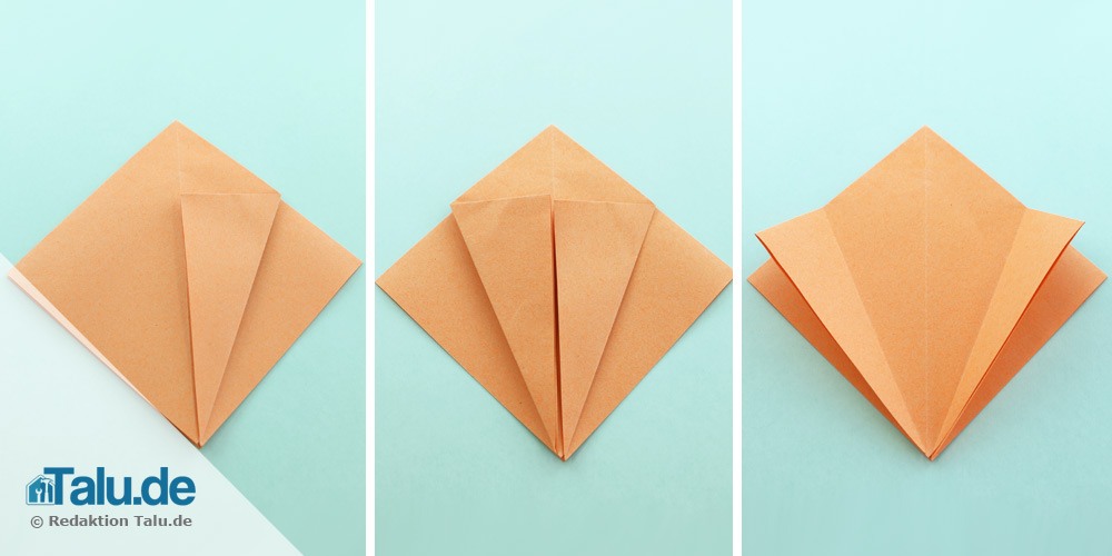 Origami Fisch falten