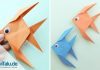 Origami Fisch falten