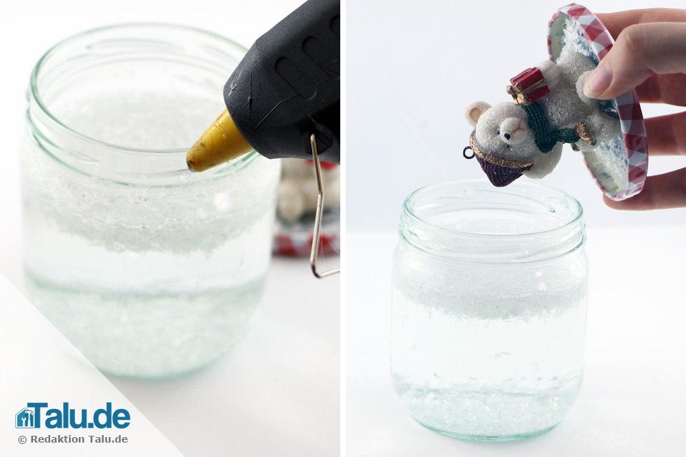 DIY Schneekugel basteln