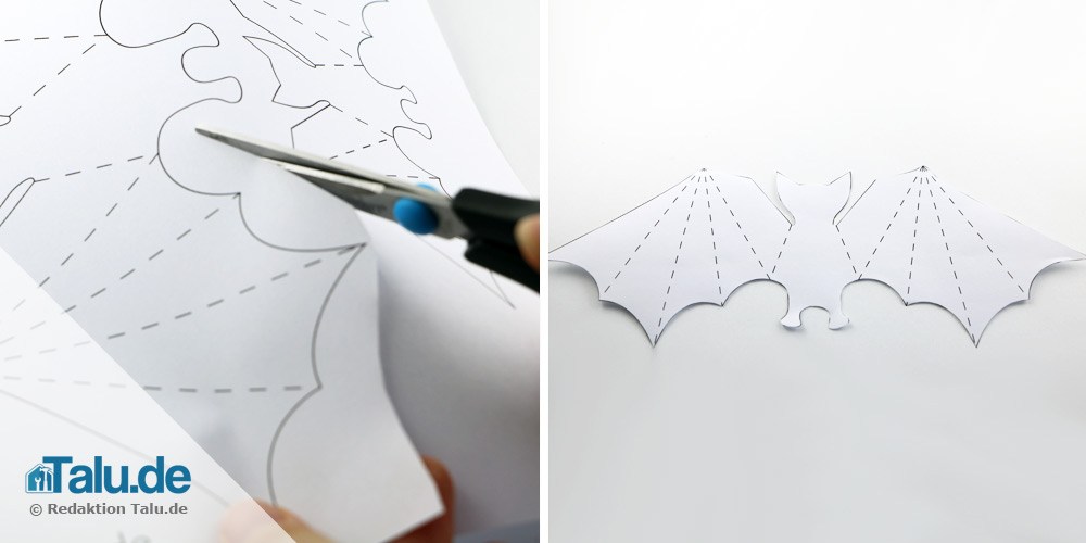 Fledermaus basteln