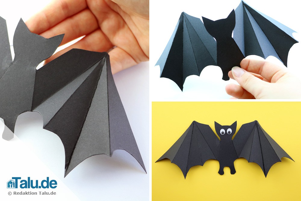 Fledermaus basteln